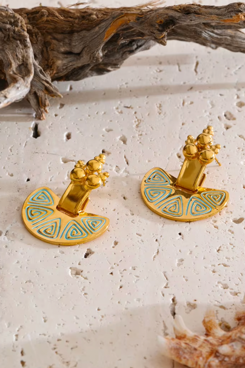 Aegira Χρυσά Σκουλαρίκια | Σκουλαρίκια - Earrings | Aegira Gold Earrings