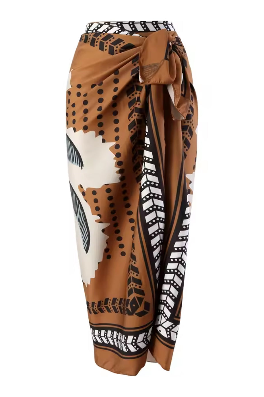 Cocoa Palms Ολόσωμο Μαγιό και Παρεό Σετ | Μαγιό - Ολόσωμα - Swimwear One Piece | Cocoa Palms One Piece Swimsuit and Pareo Set