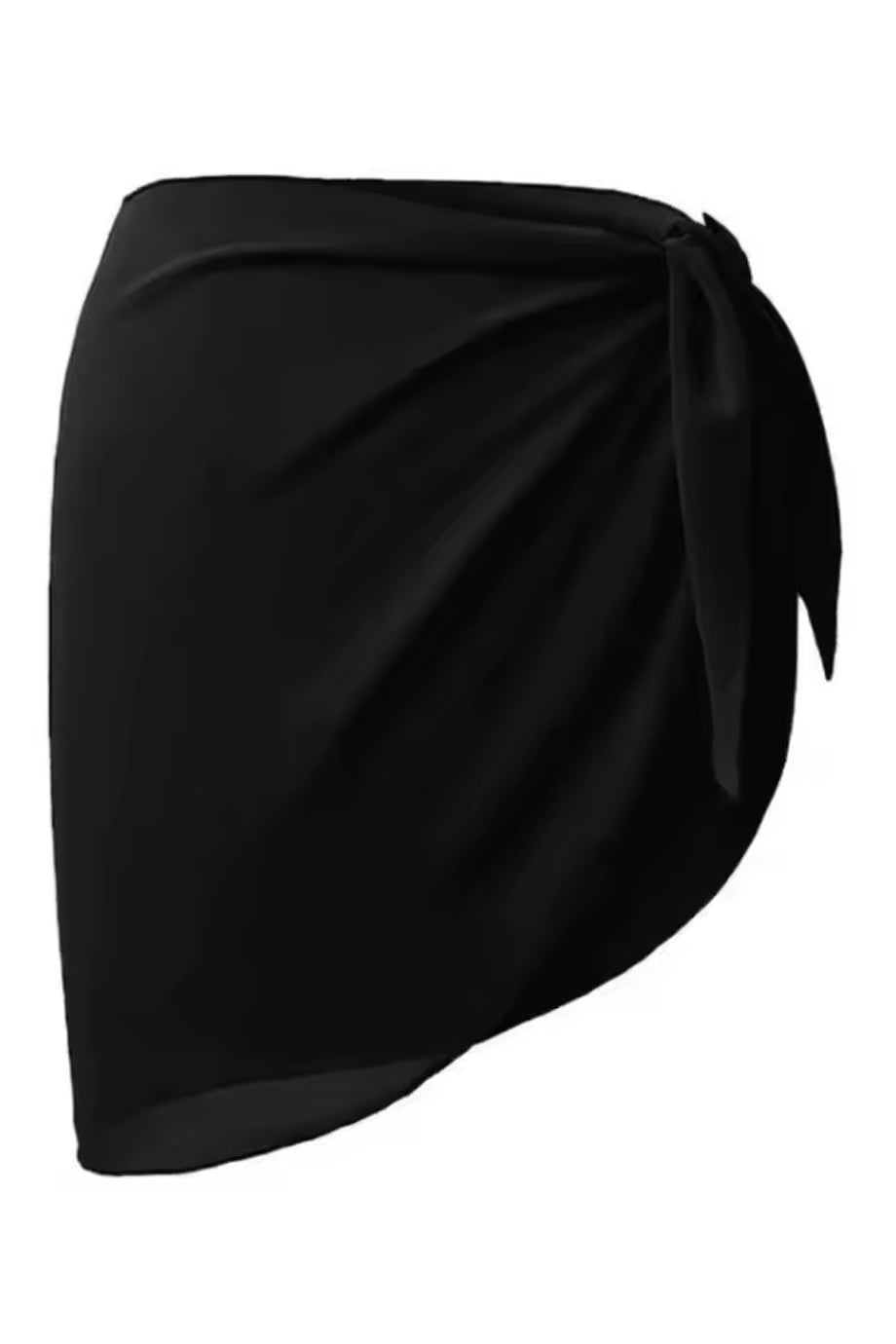 Calen Black Transparent Sarong