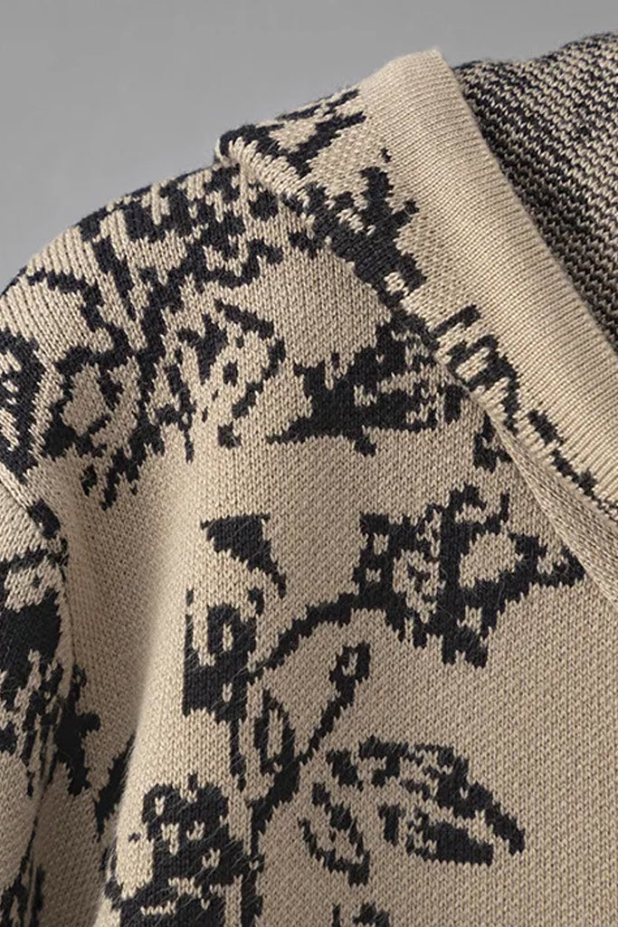 Conjunto chaqueta y pantalón punto Bertille