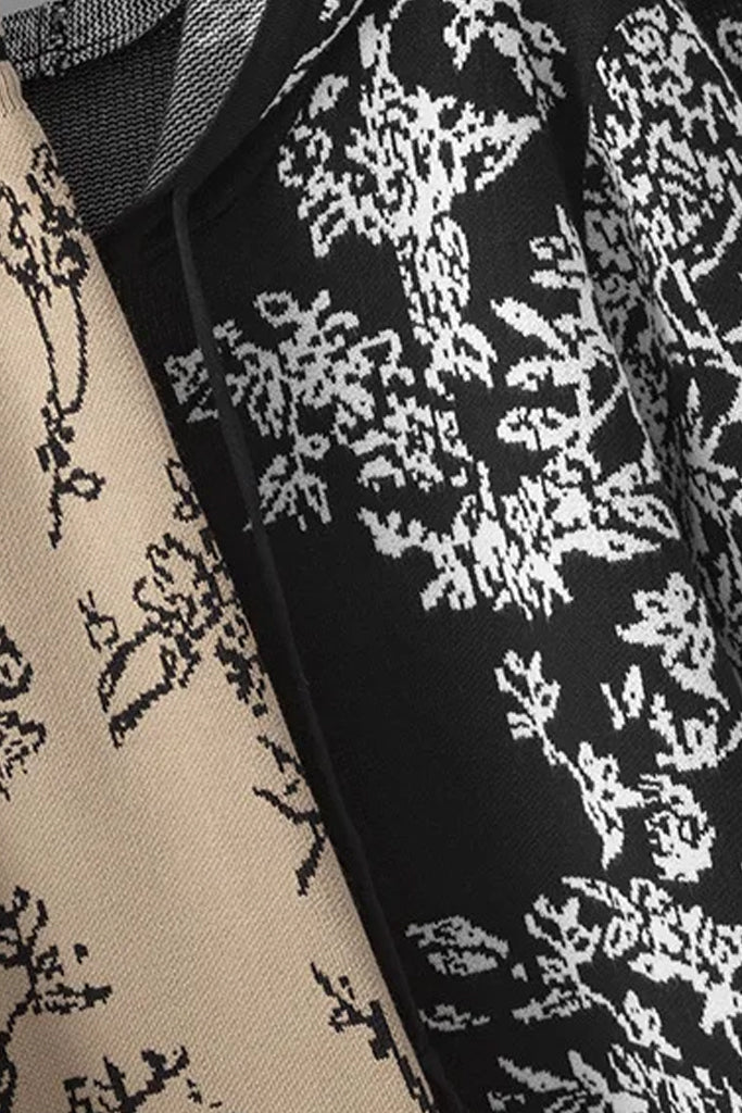 Conjunto chaqueta y pantalón punto Bertille