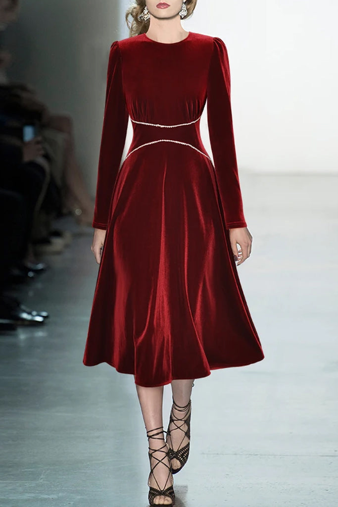 Vestido de terciopelo Agoldy