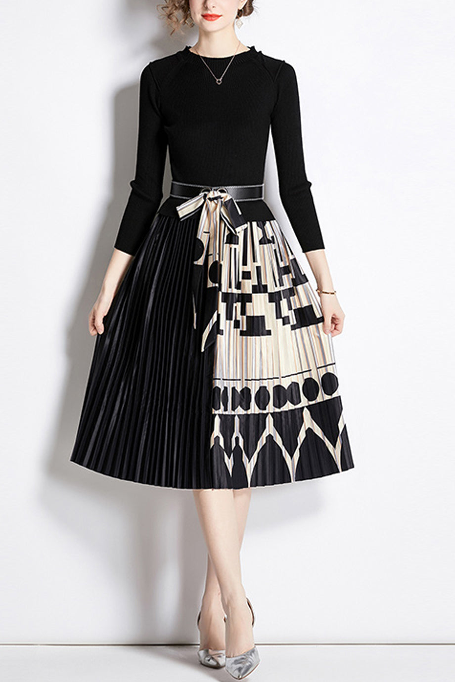 Norisse Φόρεμα με Πλισέ Φούστα | Φορέματα - Dresses | Norisse Pleated Dress