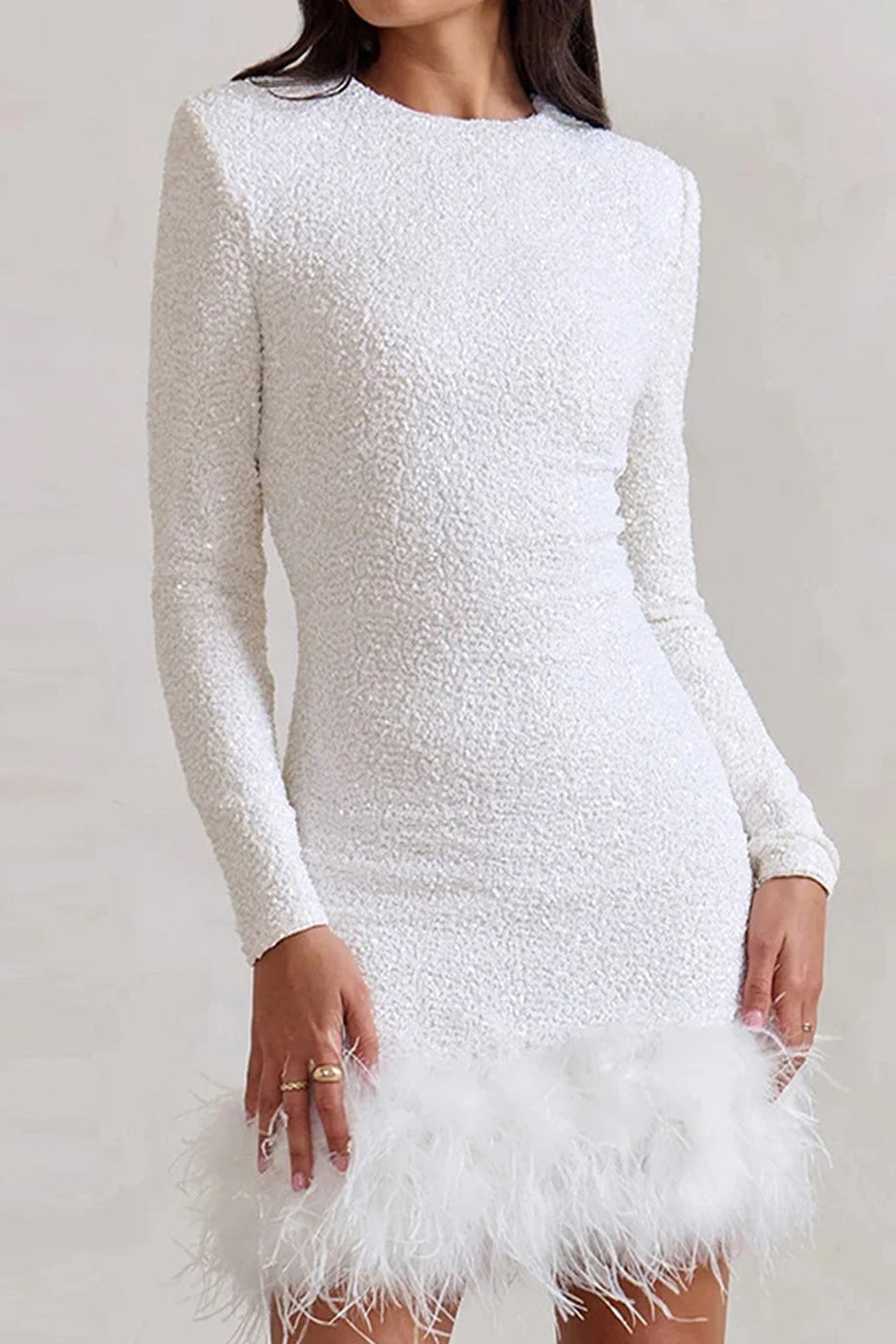 Evelaine με Παγιέτες και Φτερά