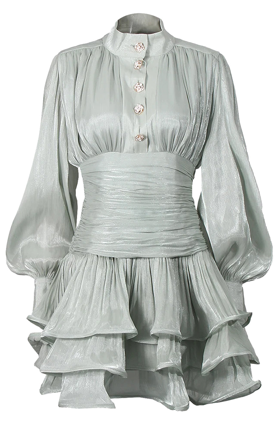 Virelle Φόρεμα με Βολάν | Βραδινά Φορέματα Evening Dresses | Virelle Flared Mini Dress