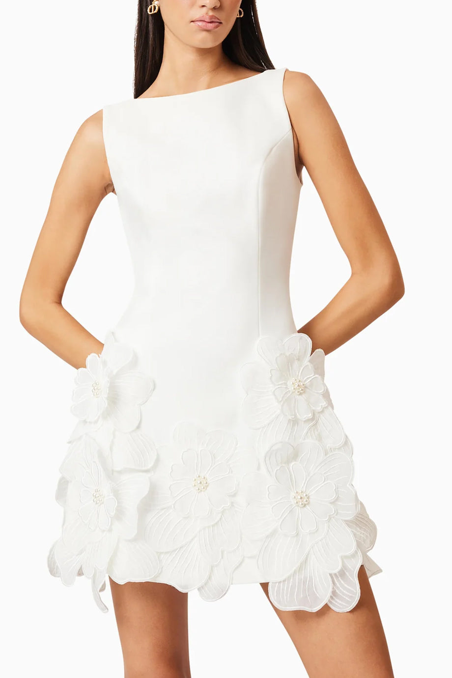 Lilydale Φόρεμα με Λουλούδια | Βραδινά Φορέματα Evening Dresses | Lilydale 3D Flower Dress