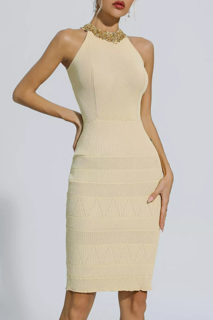 Vestido de encaje de punto Eliowa