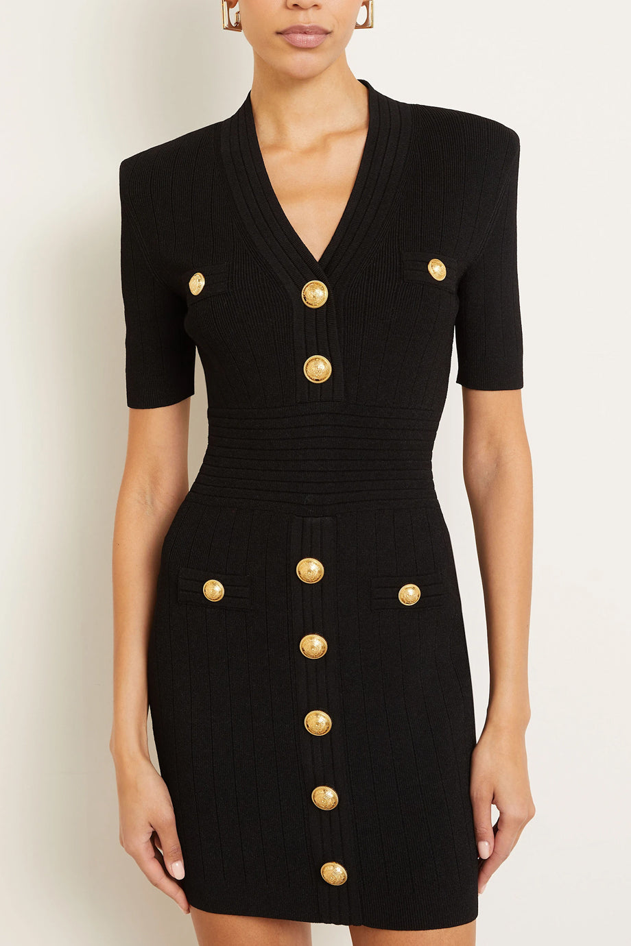 Minivestido ajustado de punto de Fable