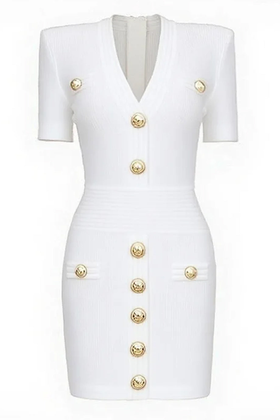 Minivestido ajustado de punto de Fable