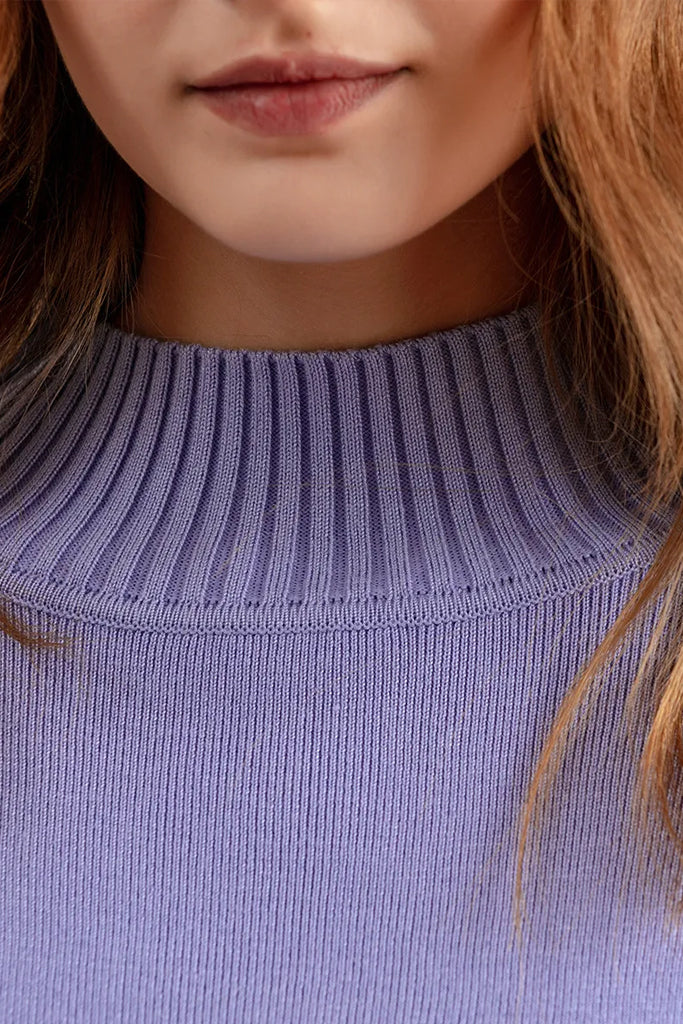 Conjunto de punto Kurt Khaki con top y falda