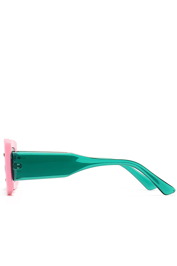 Gafas de sol de moda extragrandes en color camel Devenir