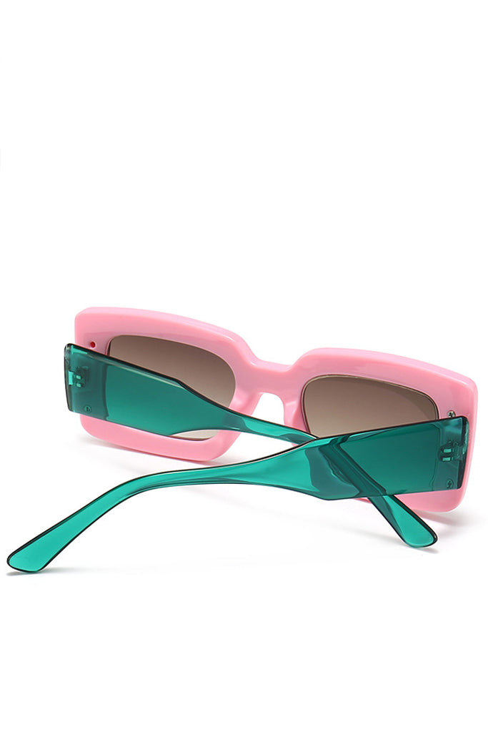 Gafas de sol de moda extragrandes en color camel Devenir