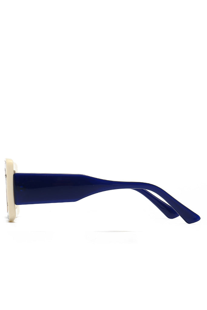 Gafas de sol de moda extragrandes en color camel Devenir