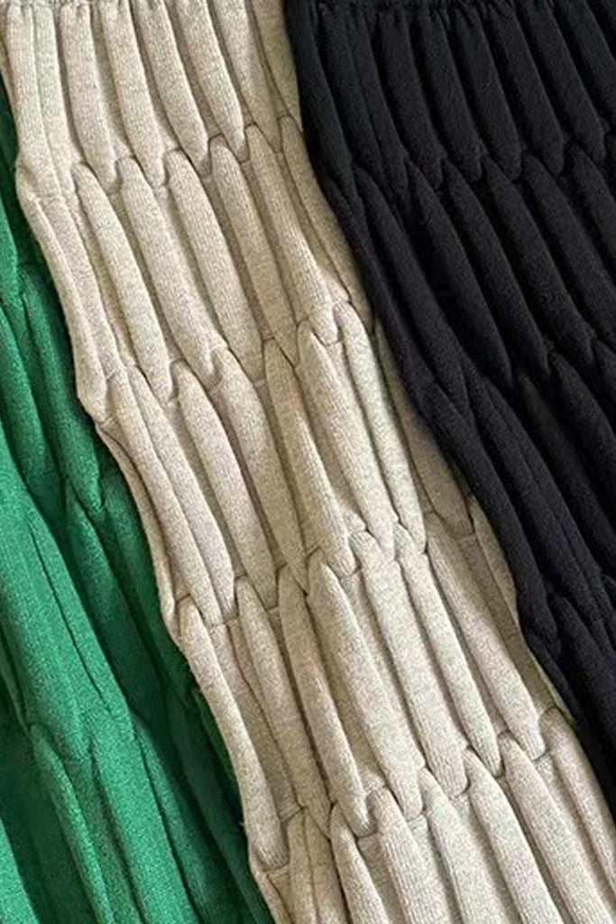 Falda de punto Para verde