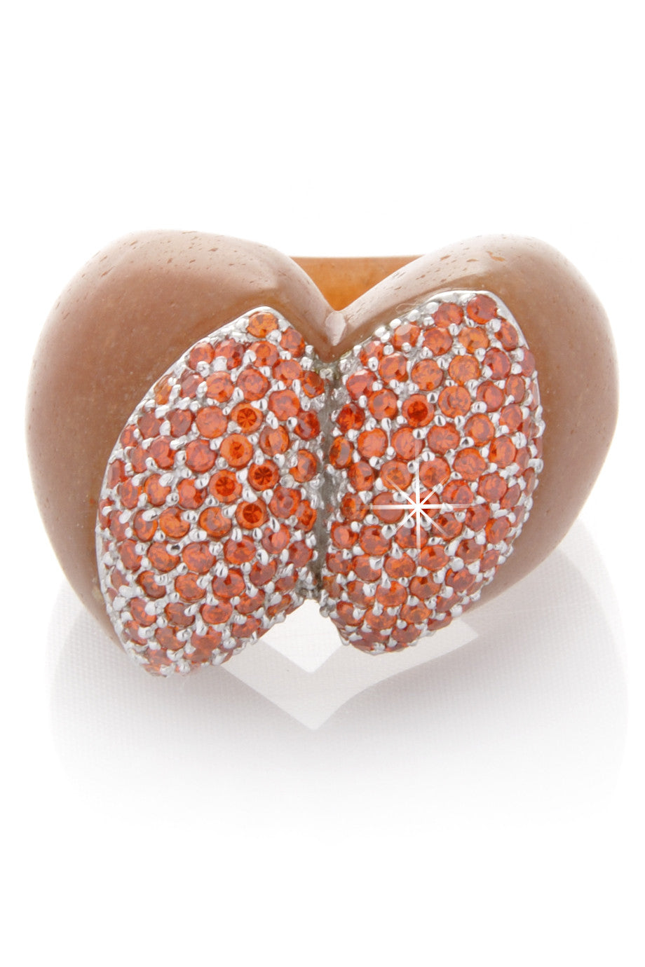 Οβάλ Πορτοκαλί Δαχτυλίδι - Babette Wasserman | Κοσμήματα