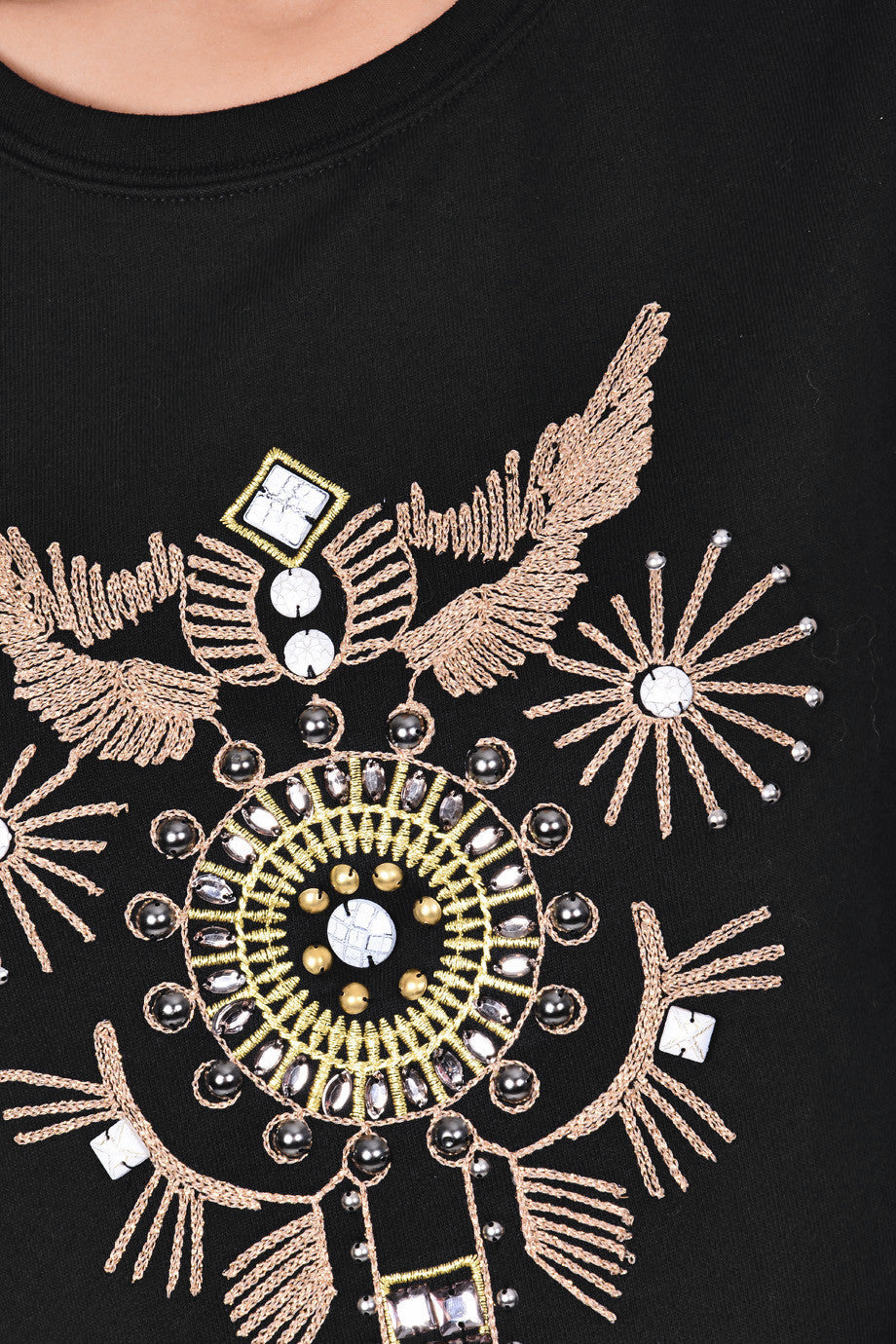 Μαύρο Φόρεμα με Σχέδια | Φορέματα