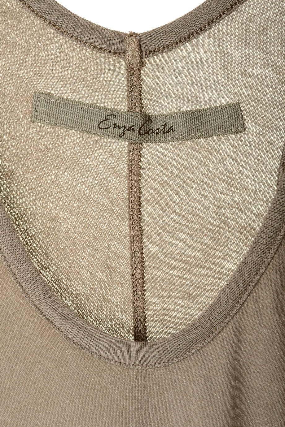 Λαδί Αμάνικο Τοπ | Γυναικεία Ρούχα