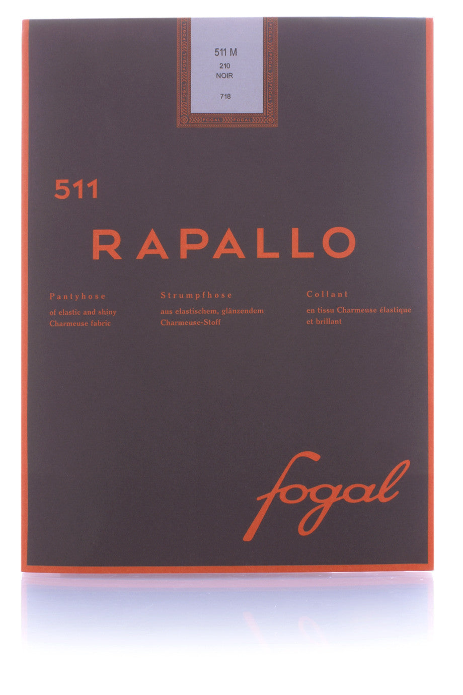 FOGAL 511 RAPALLO Σκούρο Καφέ Καλσόν