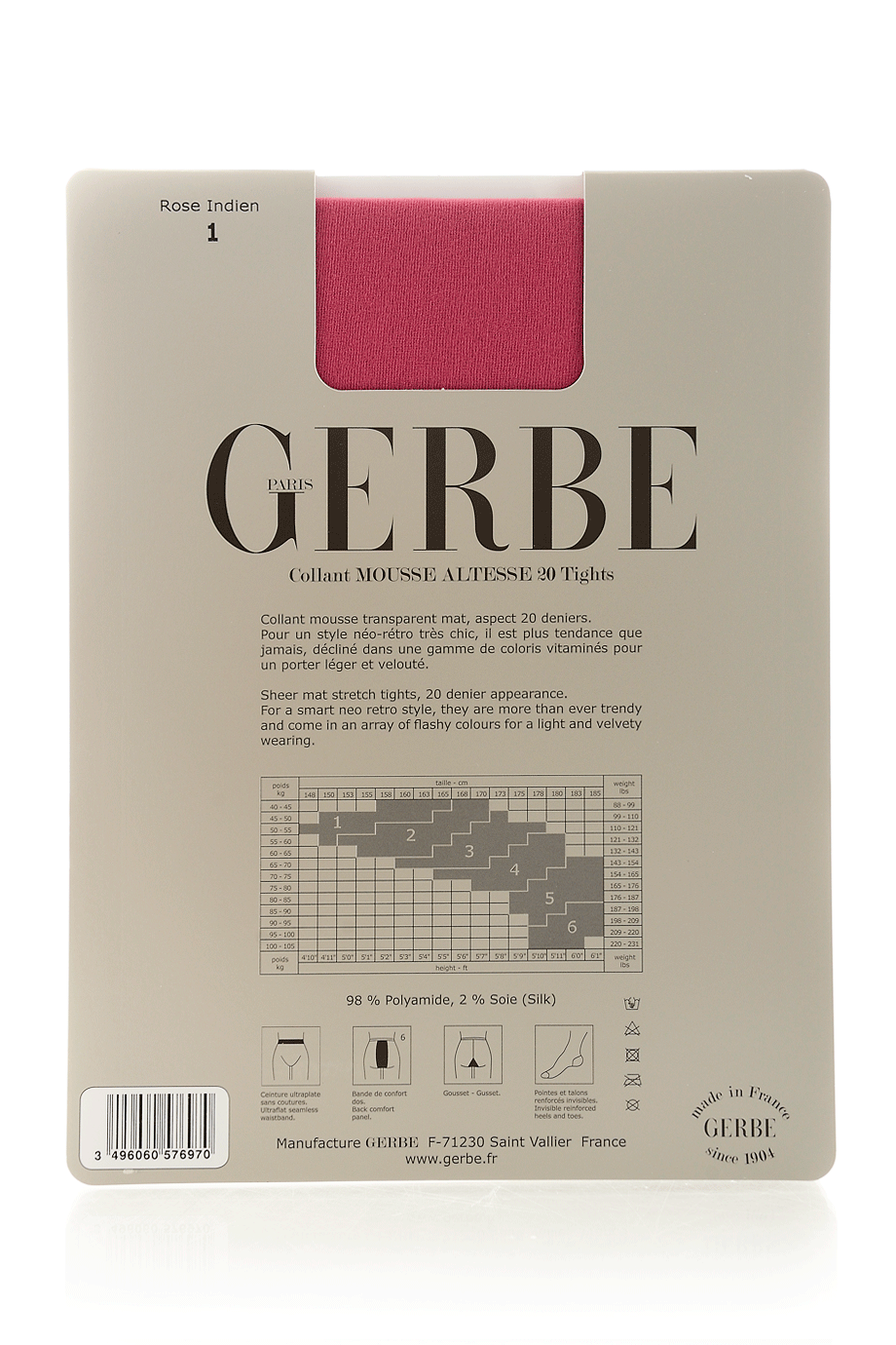 GERBE MOUSSE ALTESSE 20 Ροζ Καλσόν