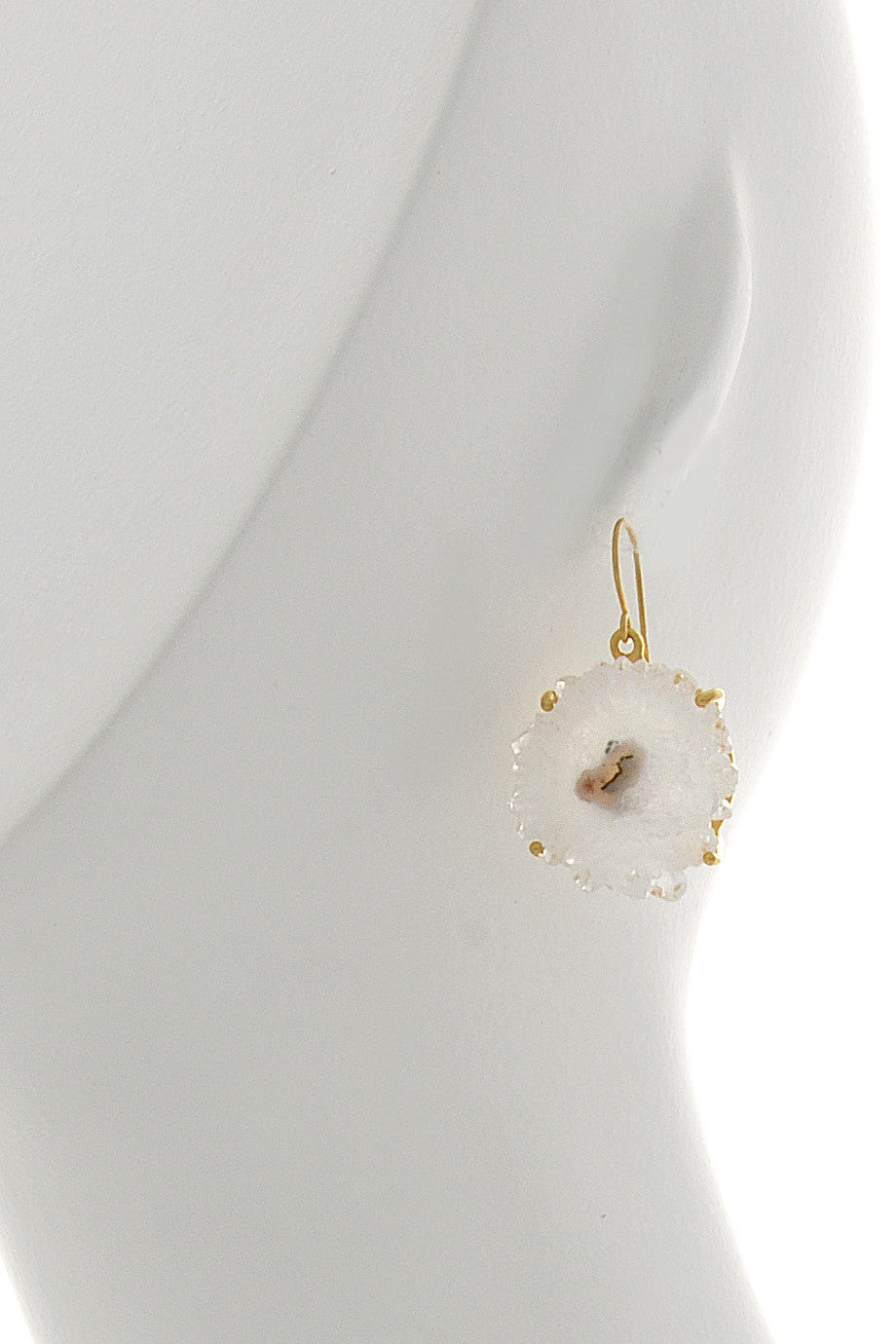 Λευκά Σκουλαρίκια - Isharya | Κοσμήματα