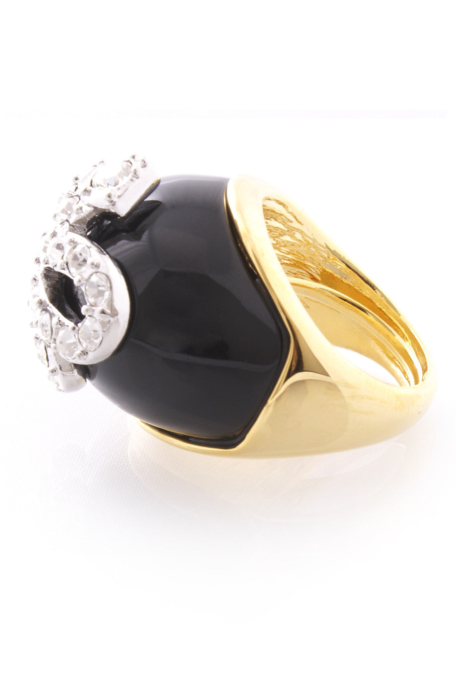 Μαύρο Δακτυλίδι Φίδι - Kenneth Jay Lane | Κοσμήματα