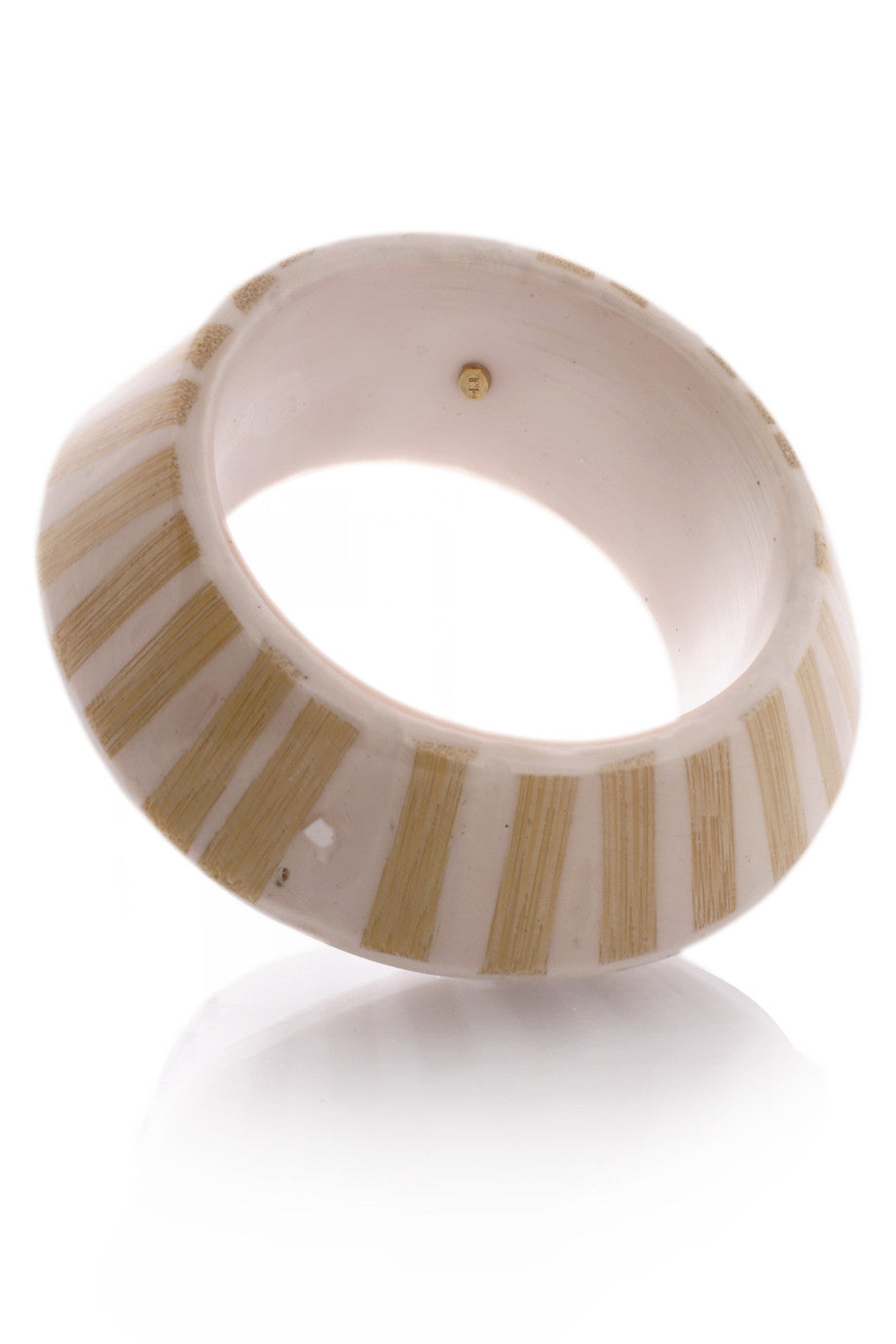 Ιβουάρ Ξύλινο Βραχιόλι - Kenneth Jay Lane | Κοσμήματα