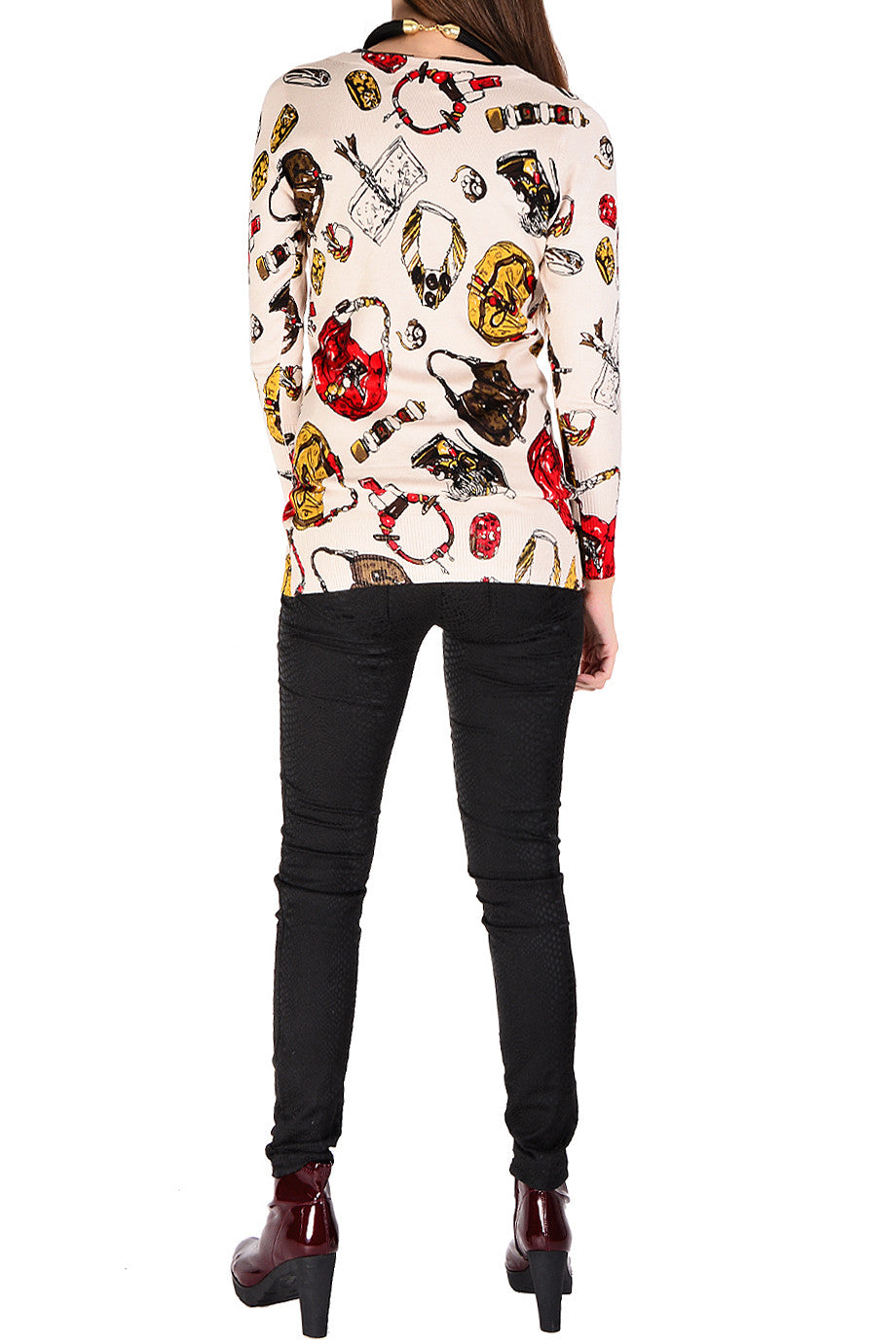 Μακριά Ζακέτα με Σχέδια | Γυναικεία Ρούχα