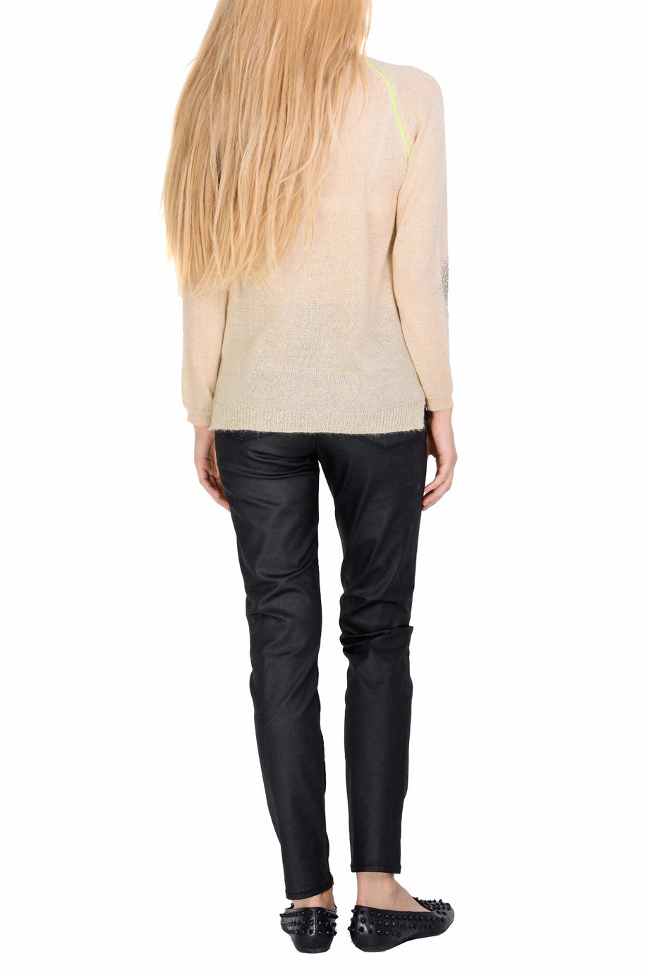 Helma Μπεζ Μπλούζα με Κρύσταλλα | Γυναικεία Ρούχα - Μπλούζες Τοπ