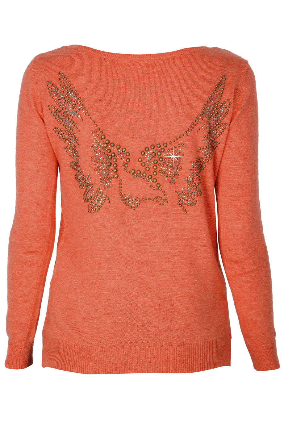 Κοραλλί Μπλούζα με Τρουκς | Γυναικεία Ρούχα