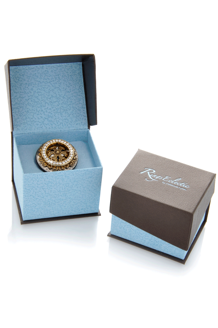 Archaic  Καφέ Μπρονζέ Δαχτυλίδι - Ringseclectic | Κοσμήματα Δαχτυλίδια | Archaic Brown Bronze Ring