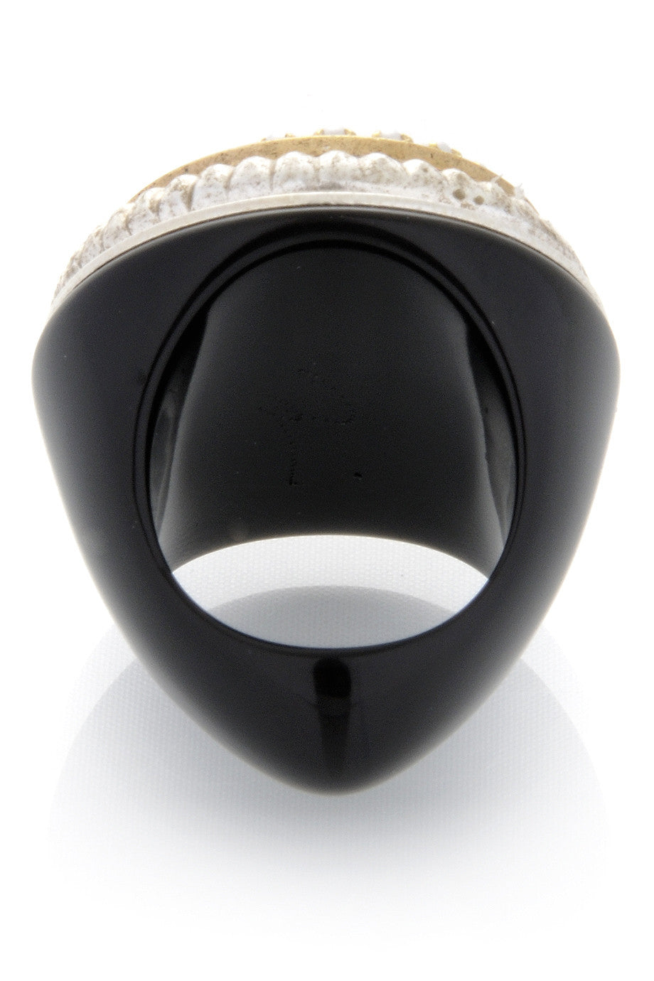 Στρογγυλό Δαχτυλίδι με Πέρλες - Ringseclectic | Κοσμήματα