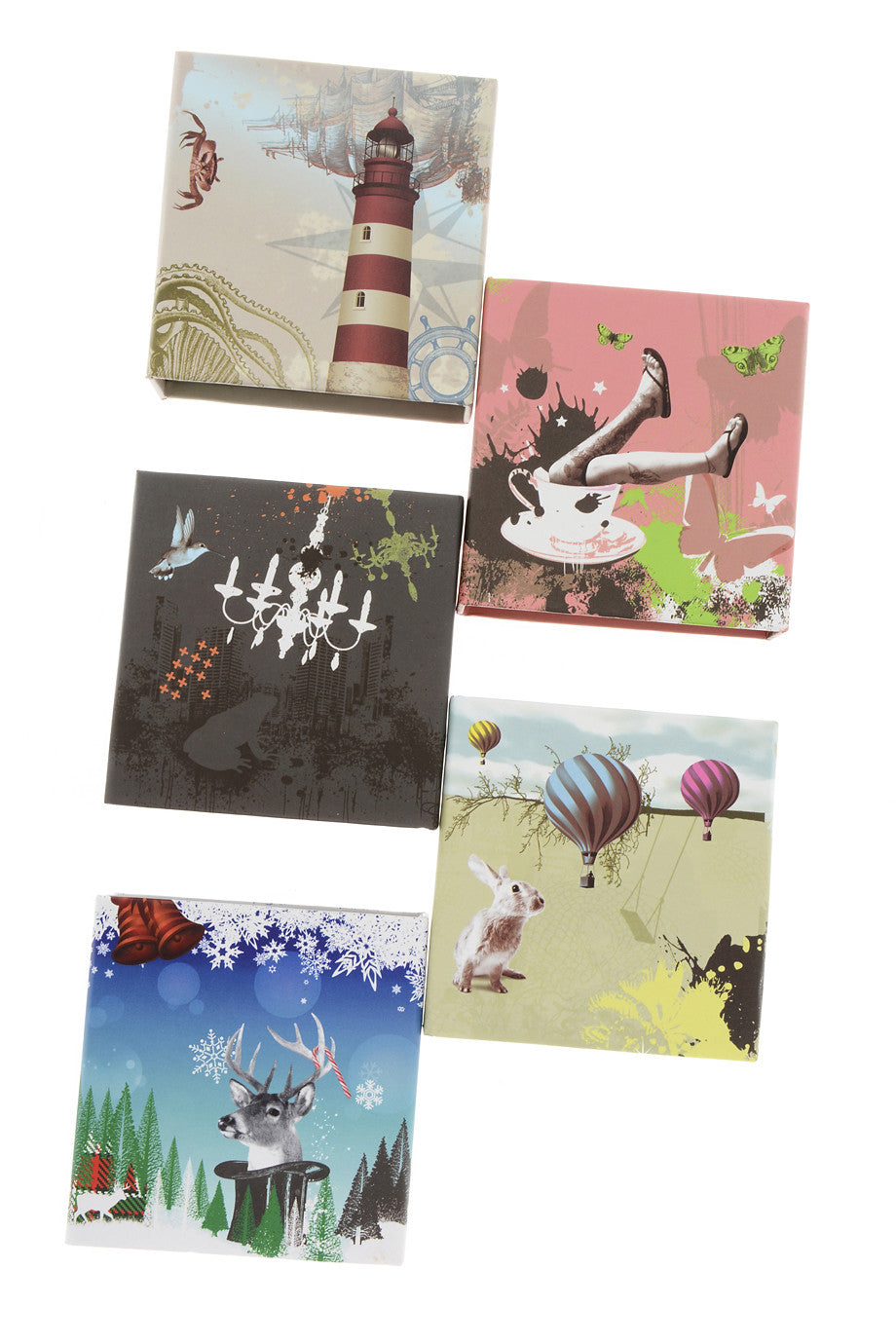 Γκρι Καφέ Δερμάτινο Βραχιόλι με Τριφύλλι - Sasha's | Κοσμήματα