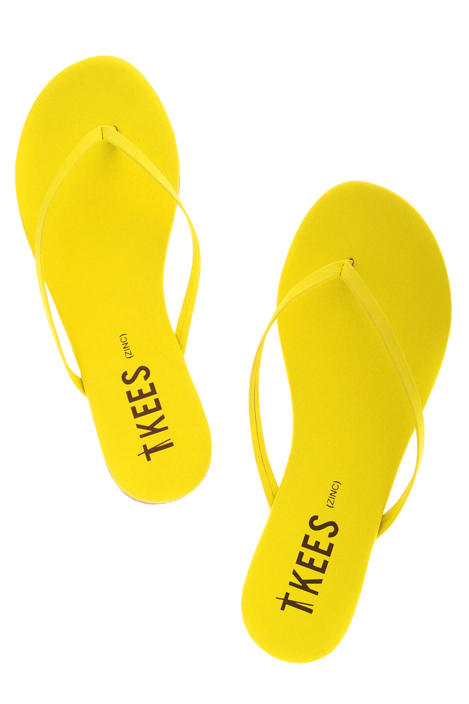 Neon Κίτρινα Δερμάτινα Σανδάλια - Tkees | Γυναικεία Παπούτσια