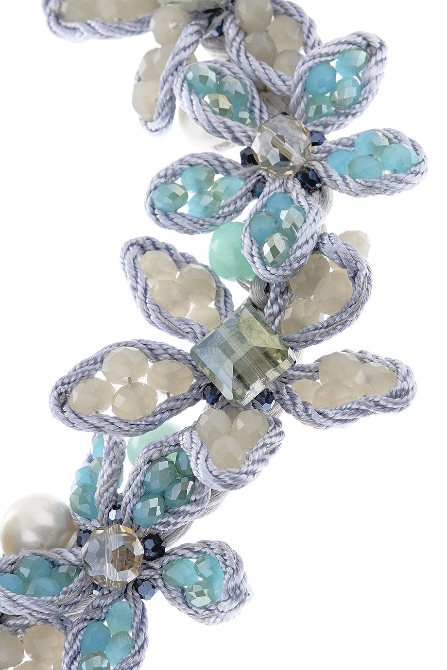 Ασημένιο Μπλε Κολιέ - Vanity Her | Κοσμήματα