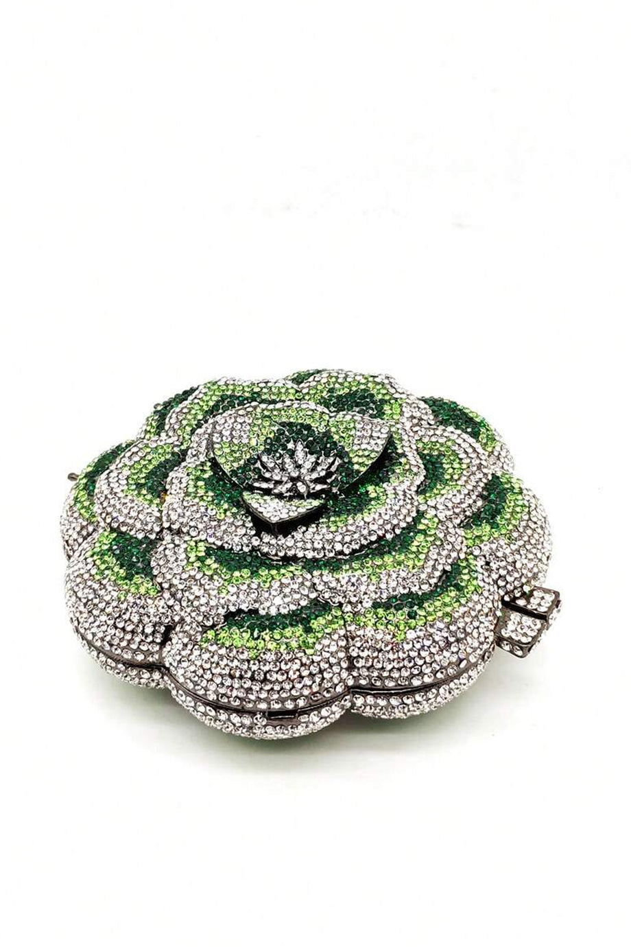 Rosavelle Crystal Flower Clutch
