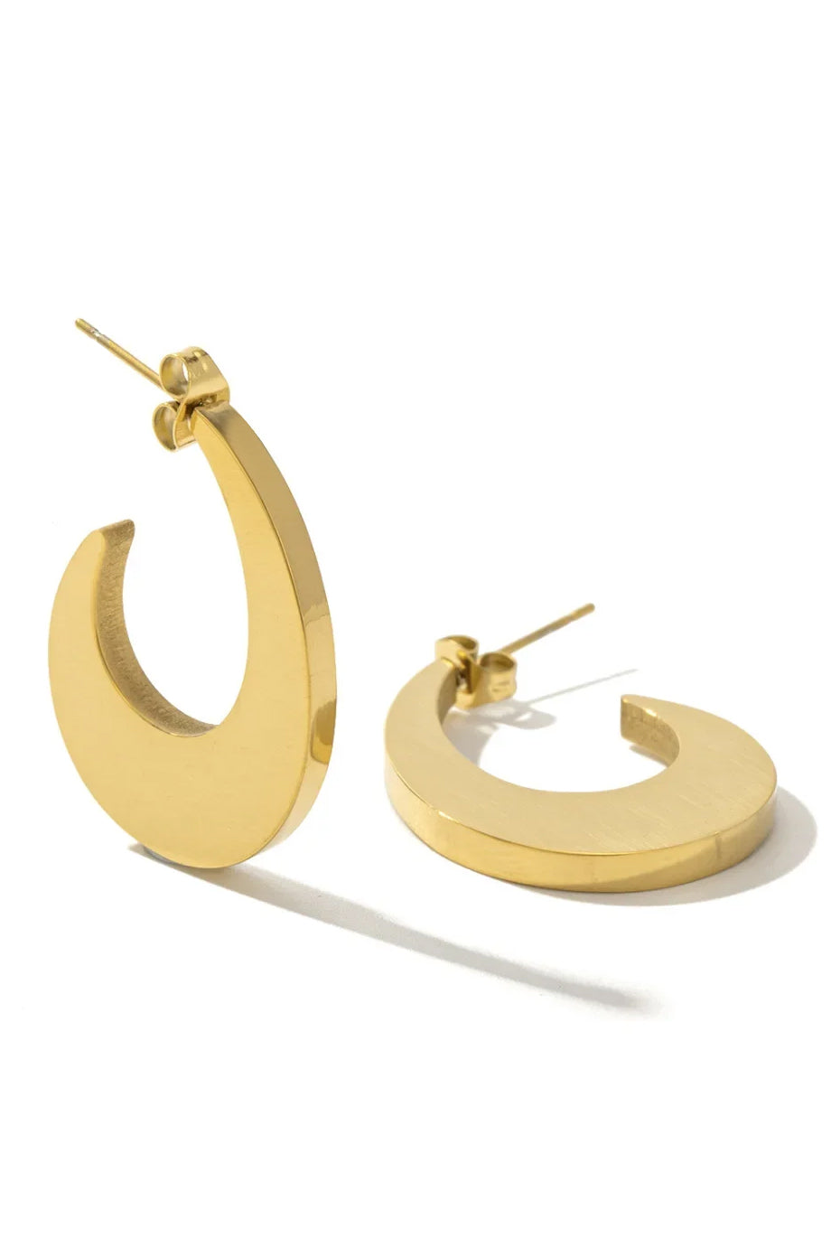 Lunelle Gold Hoop Earrings