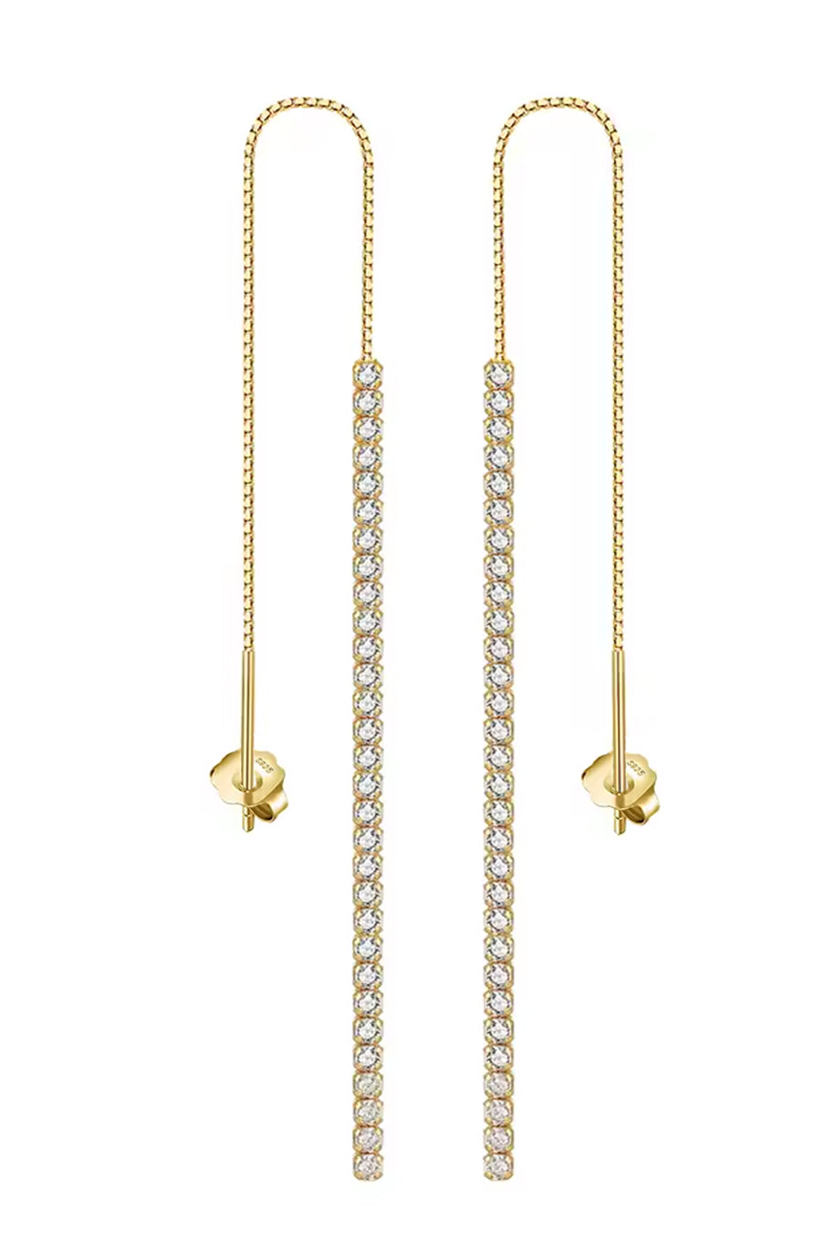 Silque Σκουλαρίκια με Κρύσταλλα | Σκουλαρίκια - Earrings | Silque Crystal Drop Earrings Oorbellen met Kristallen Ohrringe mit Kristallen