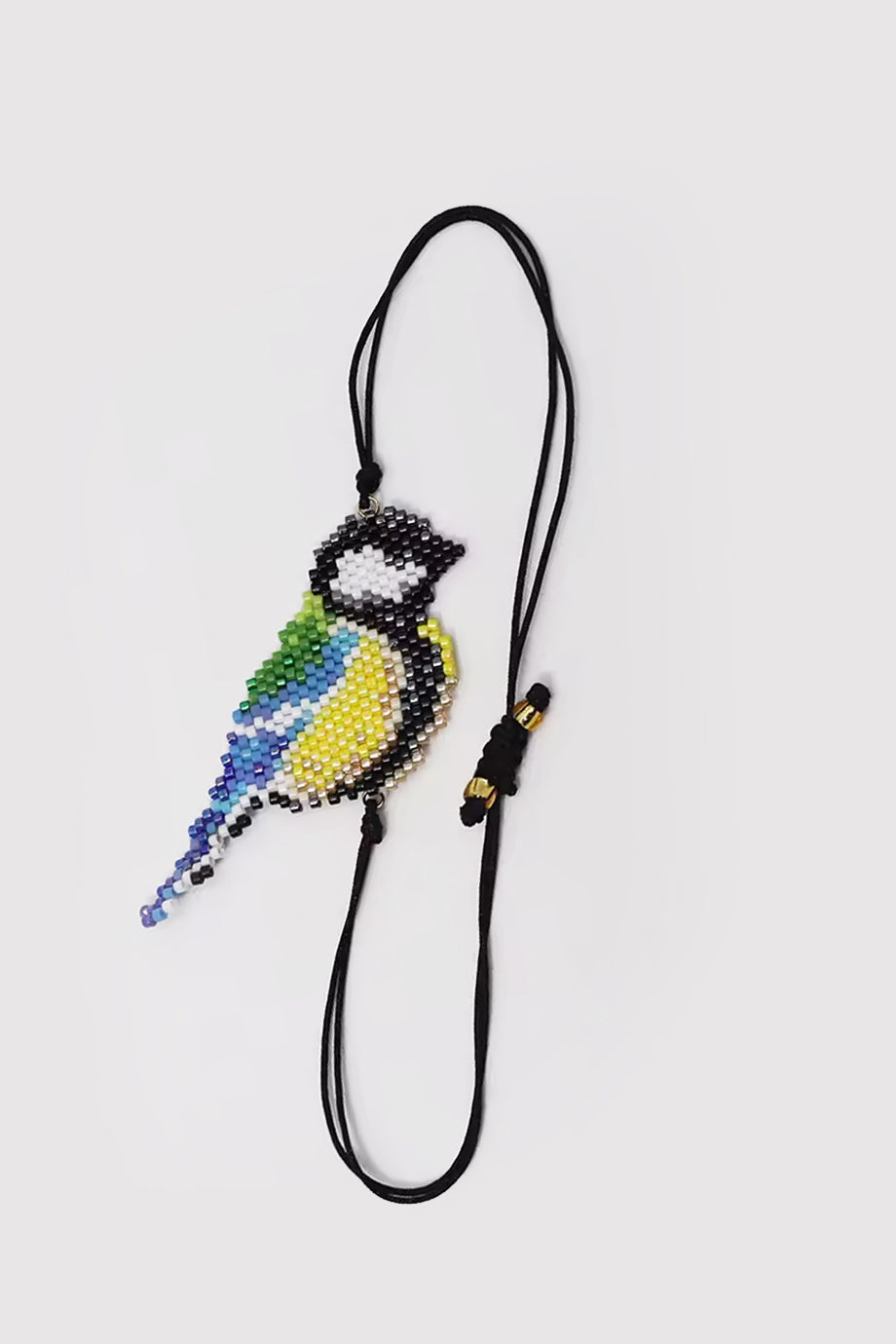 The Songbird Collection - Blue Tit Bird Χειροποίητο Βραχιόλι | Βραχιόλια - Woven Beaded Bracelets | The Songbird Collection - Blue Tit Handmade Woven Bracelet 