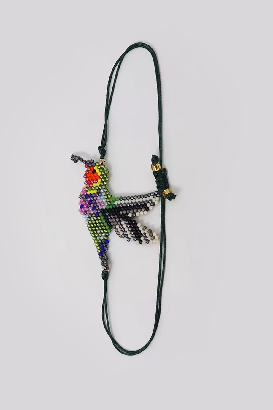 The Songbird Collection - Hummingbird Χειροποίητο Βραχιόλι | Βραχιόλια - Woven Beaded Bracelets | The Songbird Collection - Hummingbird Handmade Woven Bracelet 