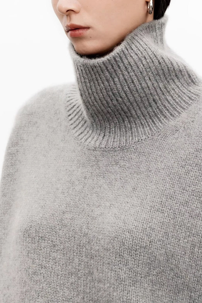 Lotus Turtleneck Sweater