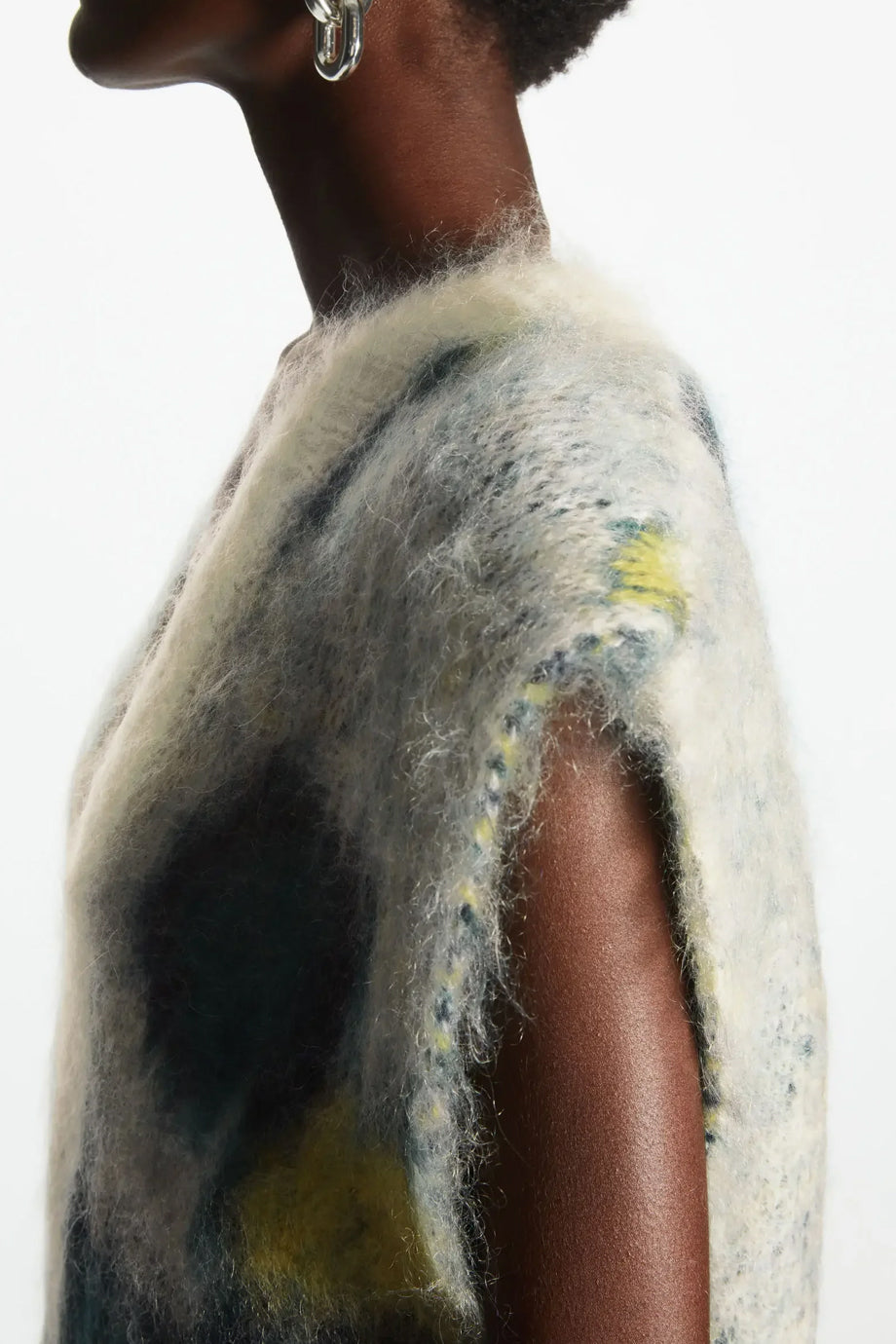 Theane Sleeveless V-Neck Sweater