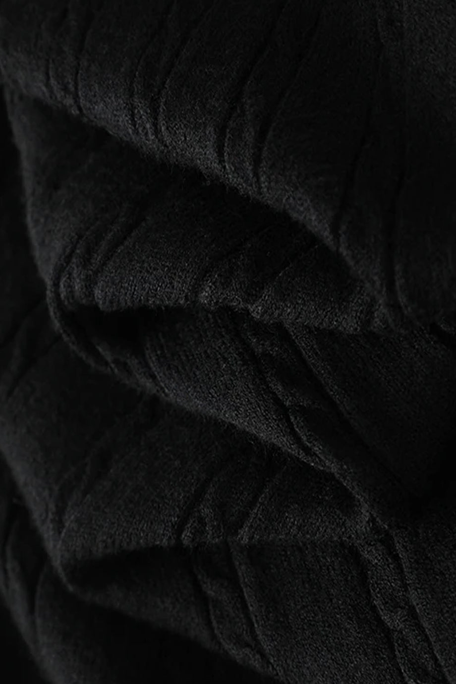 Serelle Cable-Knit Midi Skirt