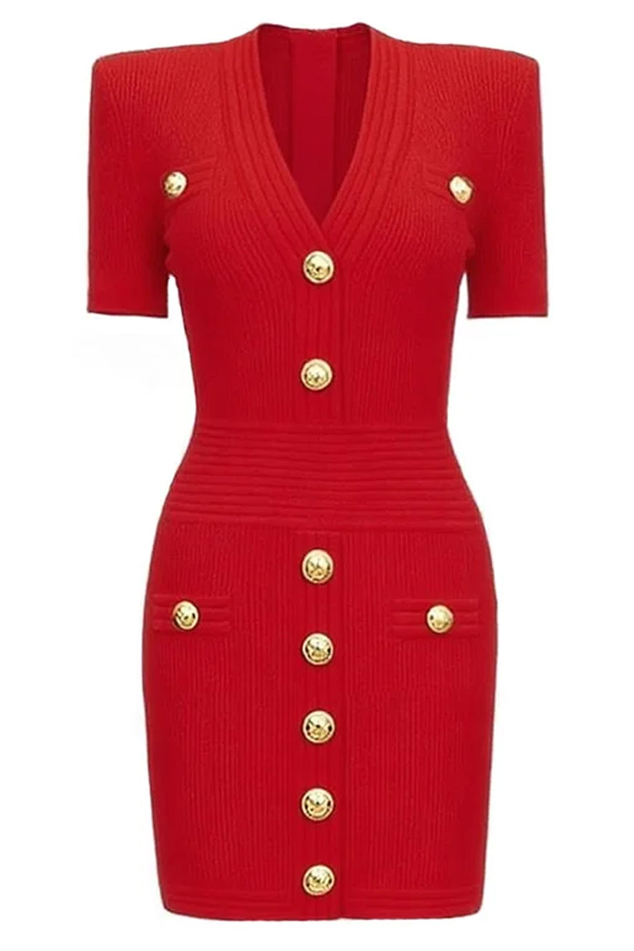 Minivestido ajustado de punto de Fable