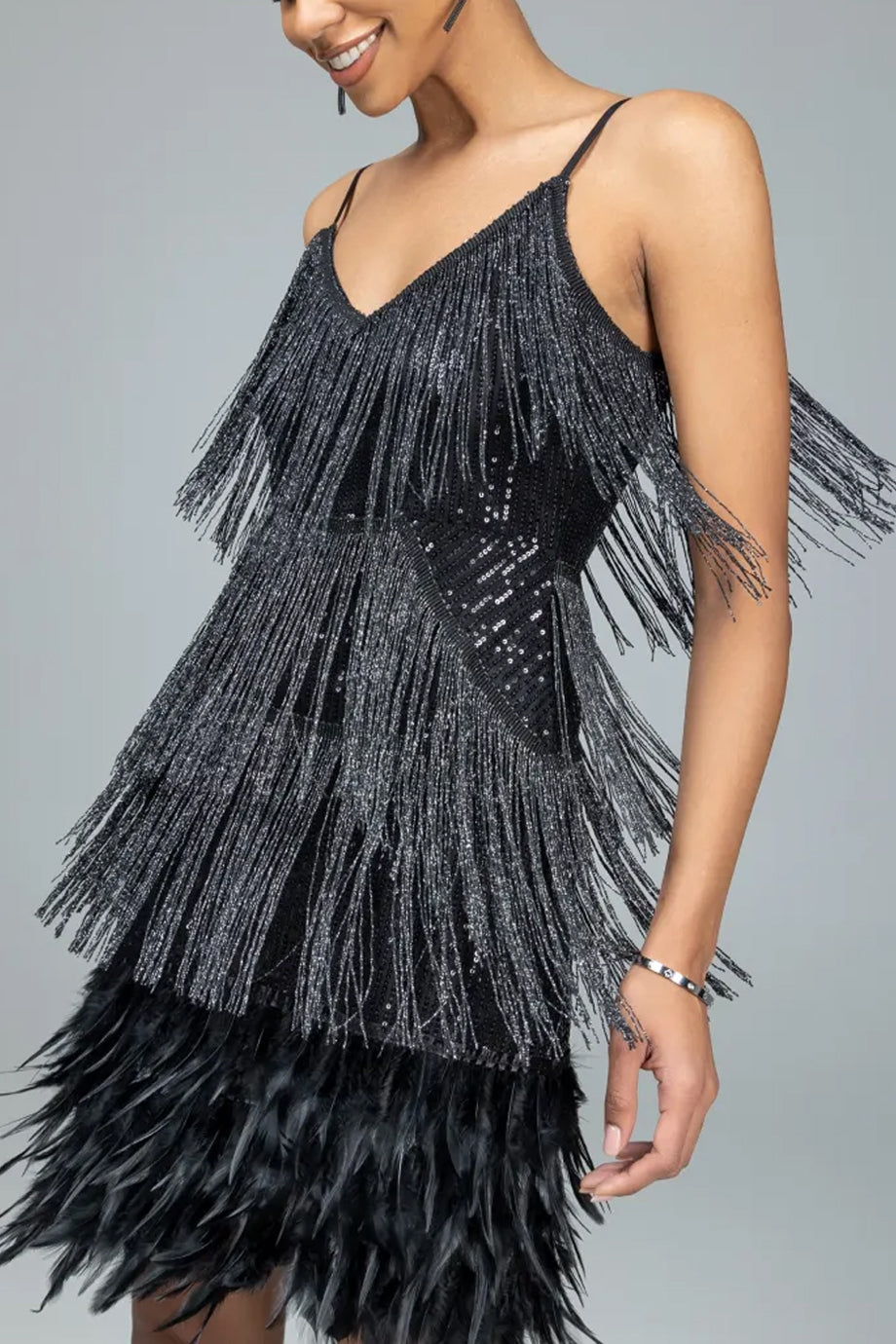 Hailey Mini Dress with tassels