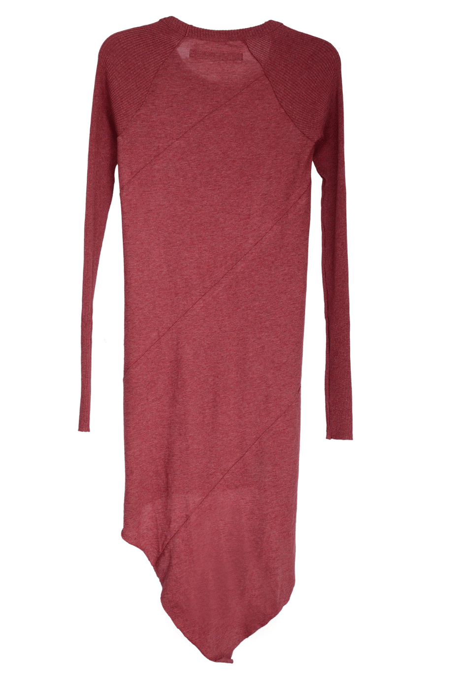 Cashmere Κεραμιδί Ασύμμετρο Φόρεμα | Φορέματα - Enza Costa