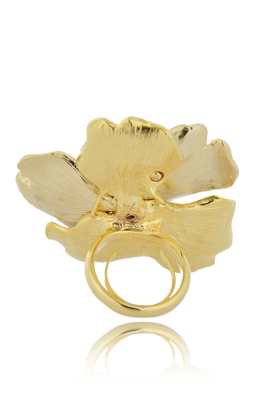Λευκό Δακτυλίδι Λουλούδι - Kenneth Jay Lane | Κοσμήματα