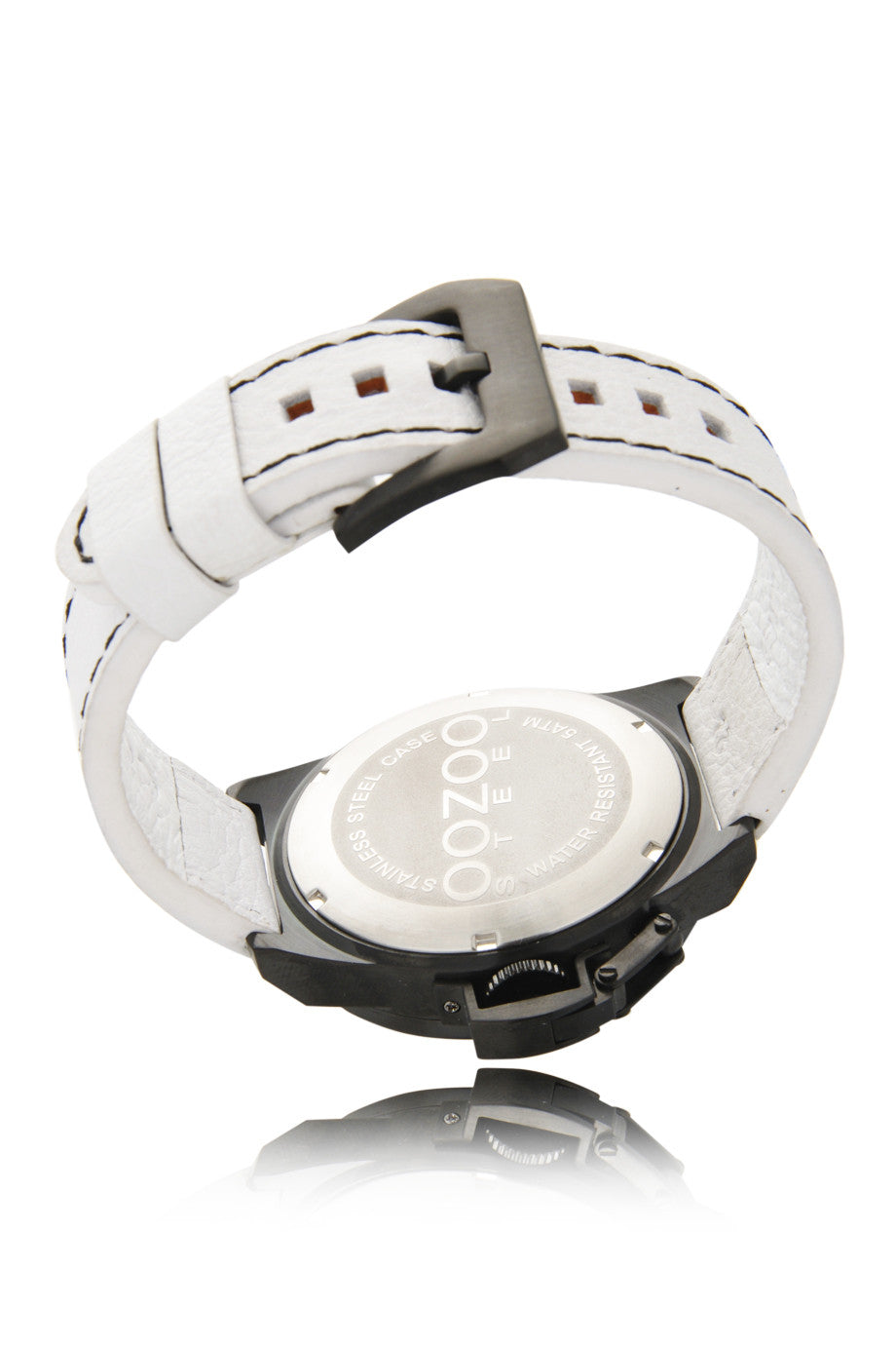 OOZOO OS112 Black White Watch